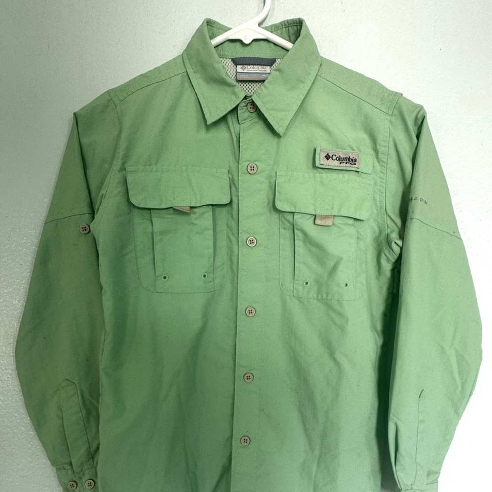 Columbia Boys PFG “Bahama” Omni-Shade Long Sleeve Shirt
